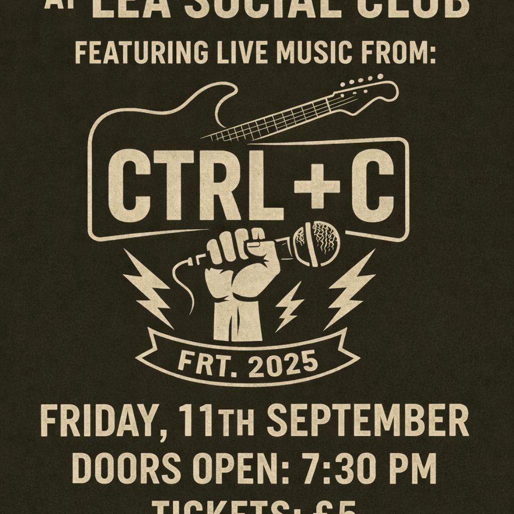 Lea club Party night with CTRL+C at Lea Social Club