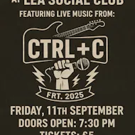 Lea club Party night with CTRL+C at Lea Social Club