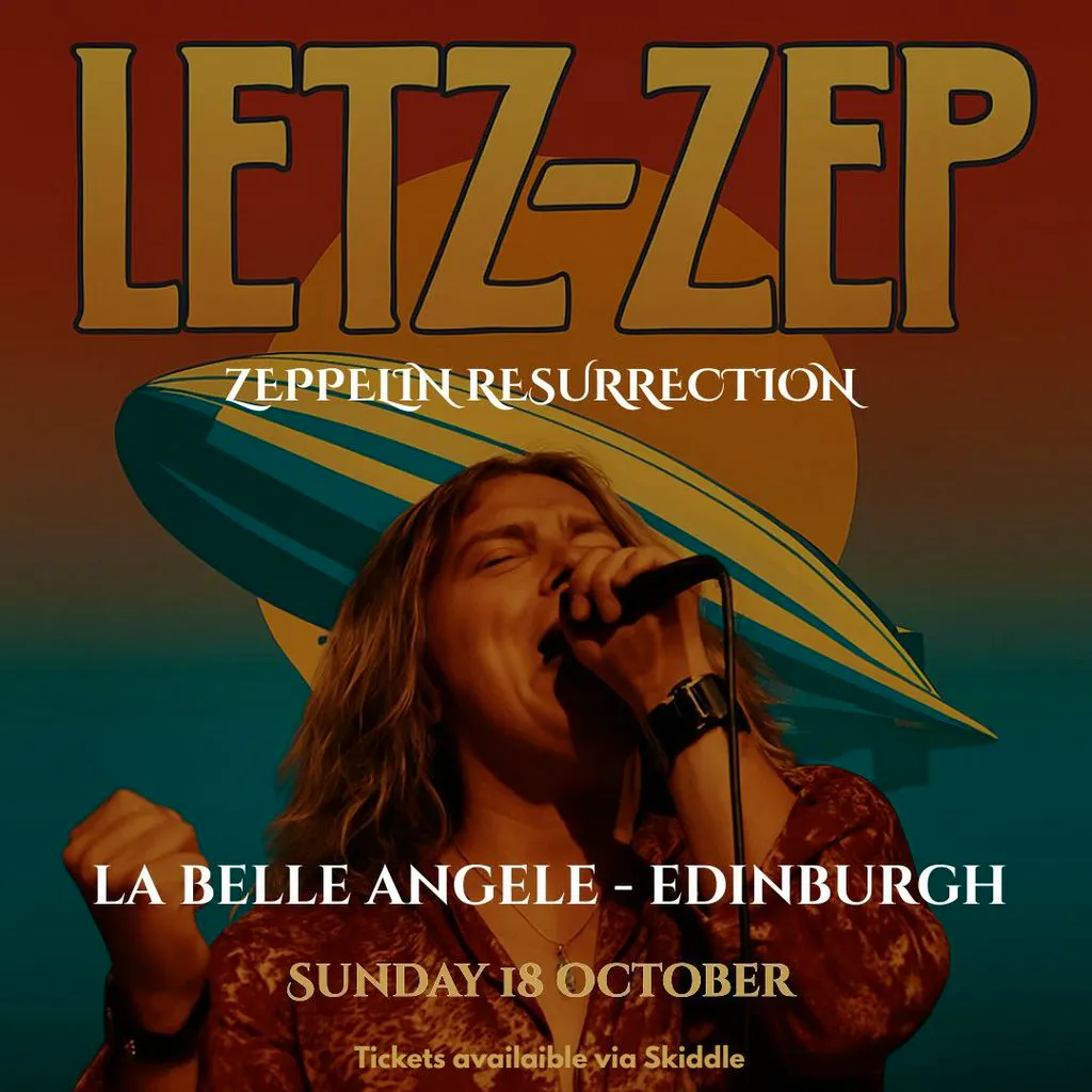 Letz Zep - The UK's Leading Led Zeppelin at La Belle Angele