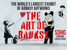 The Art Of Banksy at Salsa Bar