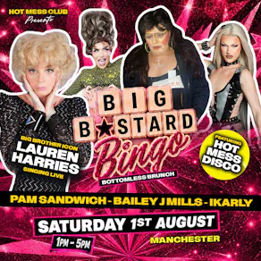 Big Bastard Bingo Brunch - Lauren Harries & Bailey J Mills