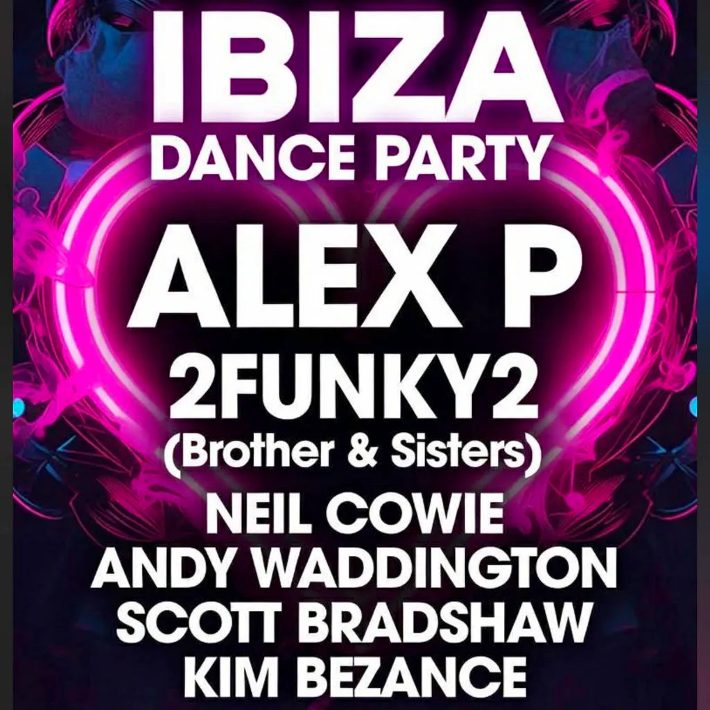 Neil Cowie's TT Ibiza Dance Party with Alex P & 2funky2 at Bench Nightclub