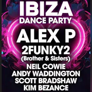 Neil Cowie's TT Ibiza Dance Party with Alex P & 2funky2 at Bench Nightclub