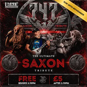 Saxon Tribute 747