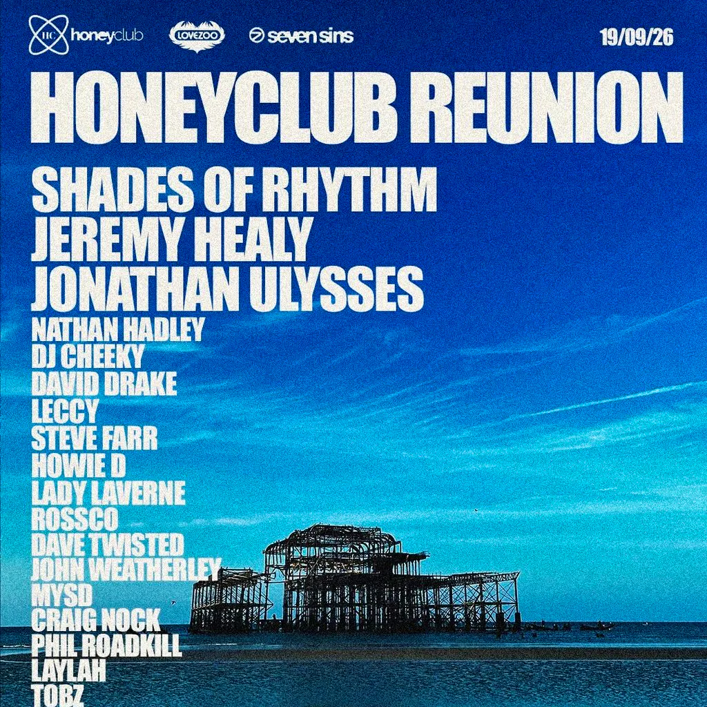 The HONEYCLUB Reunion LOVEZOO / SEVEN SINS Brighton at Horizon Club