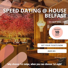 Head Over Heels (Speed Dating Belfast ages 60+) FEMALES SOLD OUT