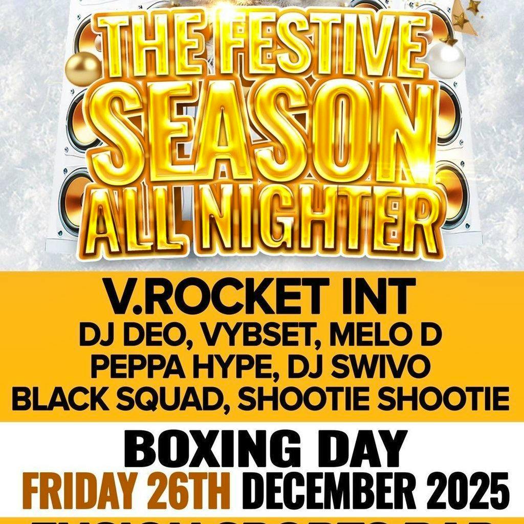 Boxing Day All Nighter at Fusion Sports Bar And Nightclub