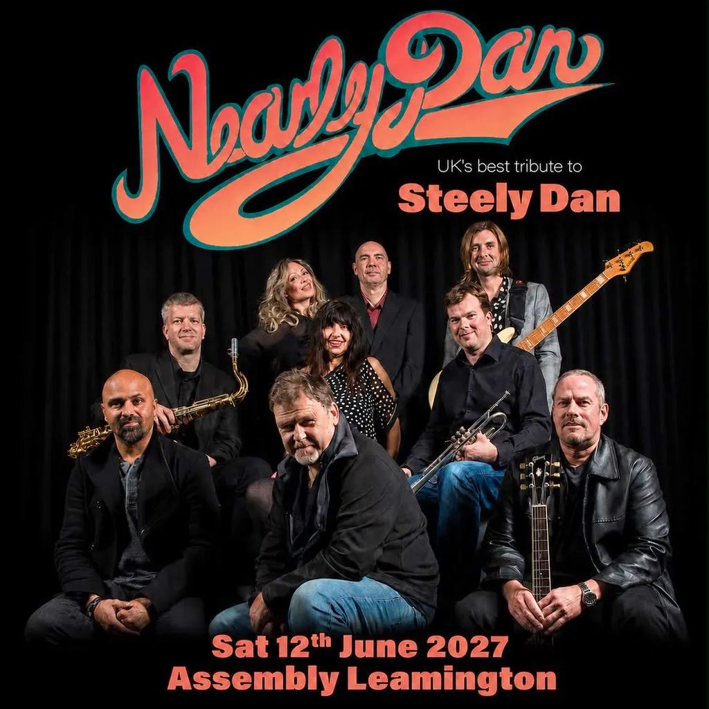 NEARLY DAN - TRIBUTE TO STEELY DAN Saturday  12/06/27 at The Assembly Leamington