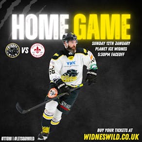 Widnes Wild vs Solihull Barons Ice Hockey Game - 12th Jan @ 5.30