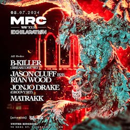 EXHILARATION x MRC - RIAN WOOD, MATRAKK, JASON CLUFF AND MORE Tickets | Arts Club Loft Liverpool  | Fri 5th July 2024 Lineup
