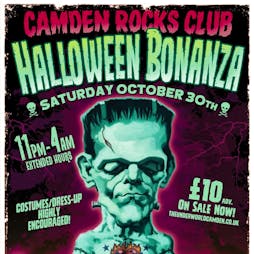 Venue: Camden Rocks Halloween Bonanza at The Underworld Camden | The Underworld Camden London  | Sat 30th October 2021