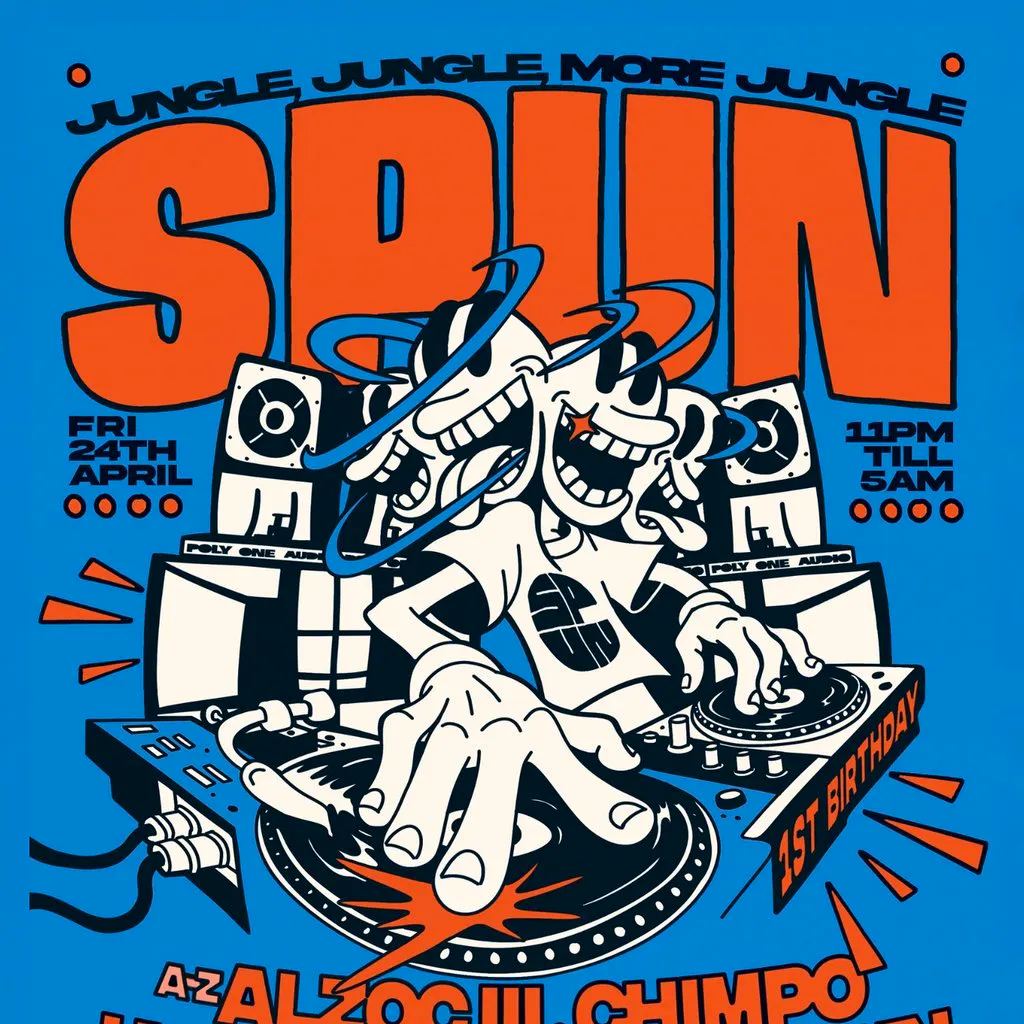 SPUN: 1st Birthday at Rebellion Manchester.