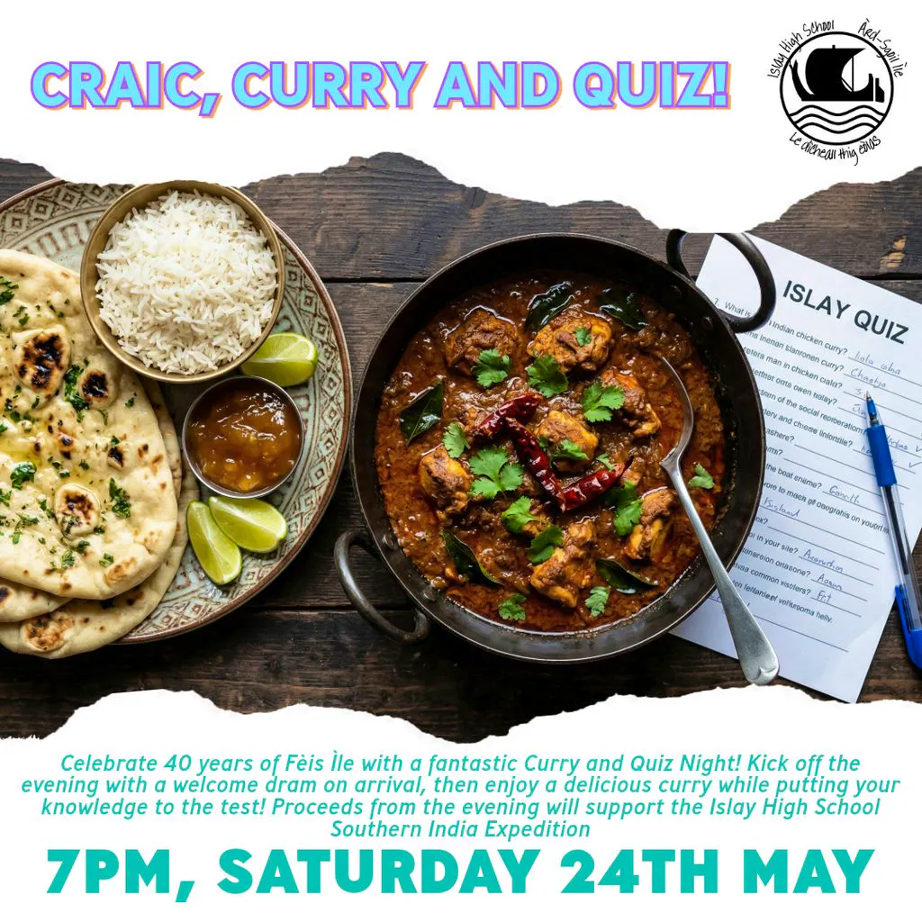 Craic, Curry and Quiz at Port Mor