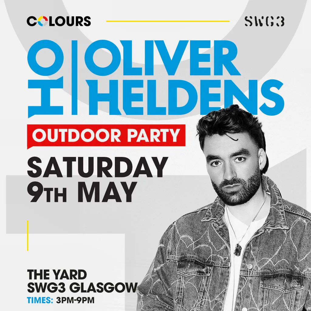 Colours presents: Oliver Heldens - Outdoor Party at SWG3