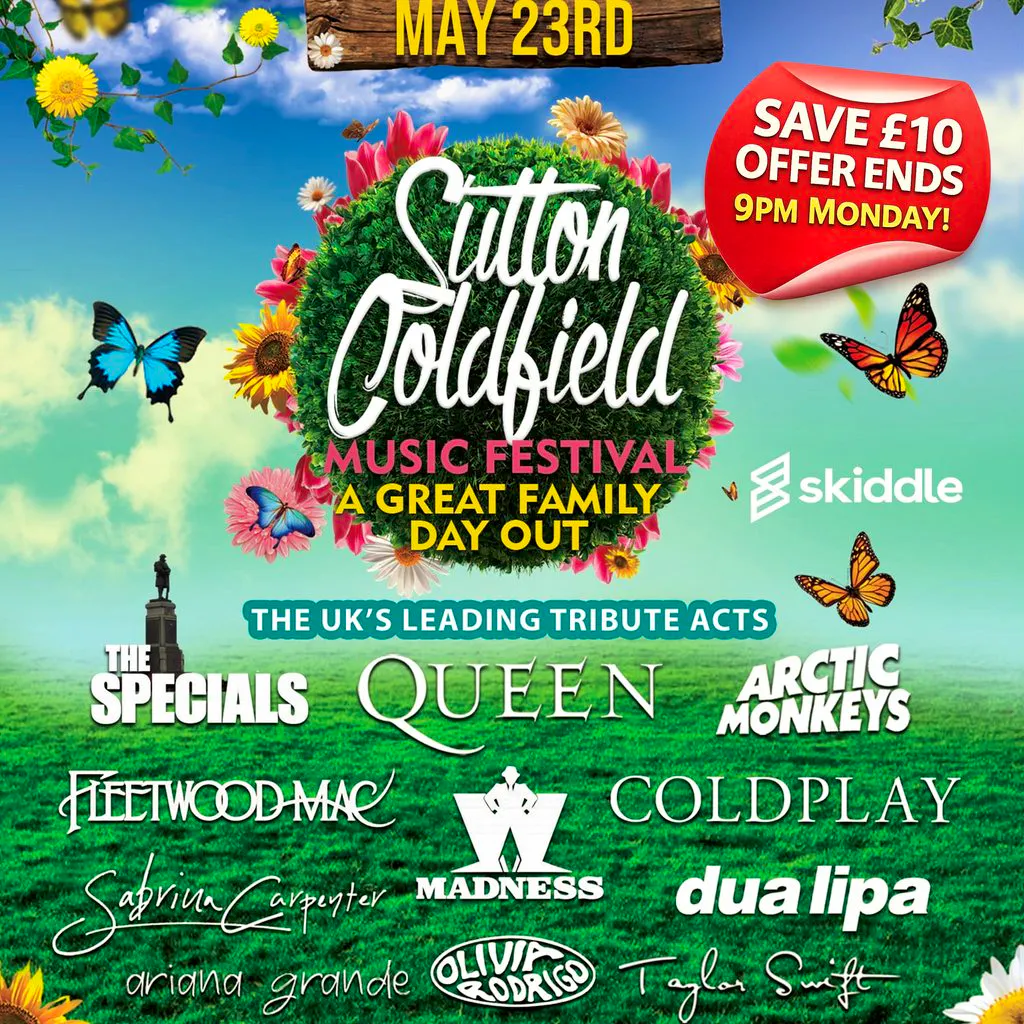 Sutton Coldfield Family Music Festival 2026 at Sutton Coldfield Rugby Club