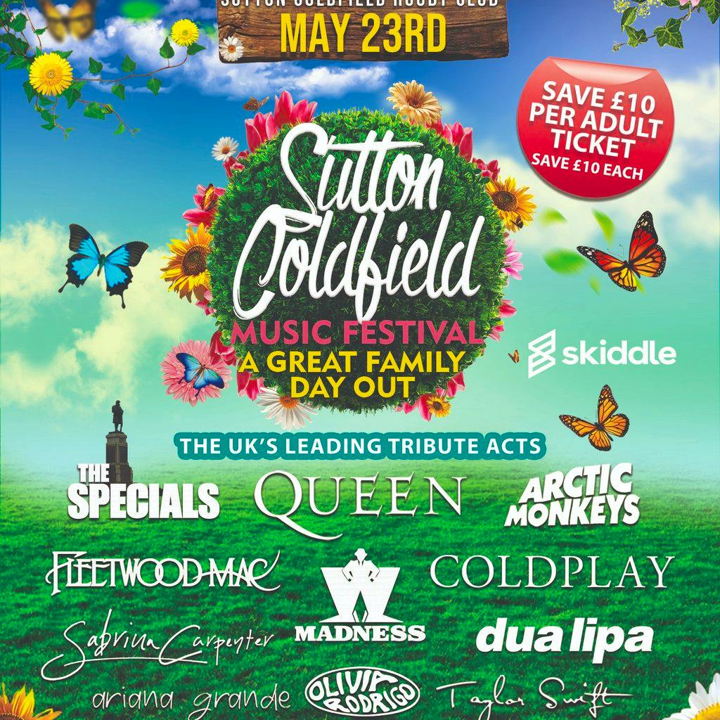 Sutton Coldfield Family Music Festival 2026 at Sutton Coldfield Rugby Club