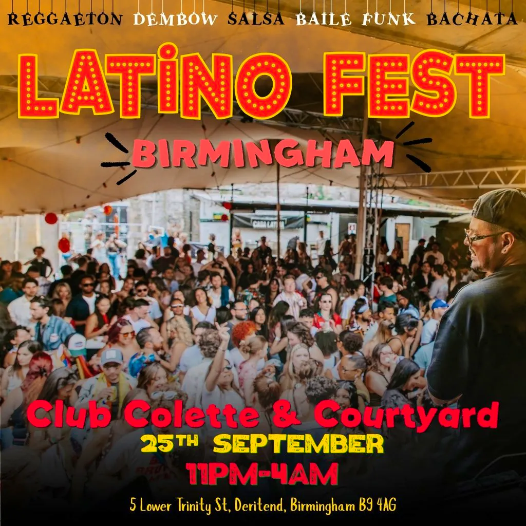 Latino Fest (Birmingham) 4am Finish! at Club Colette