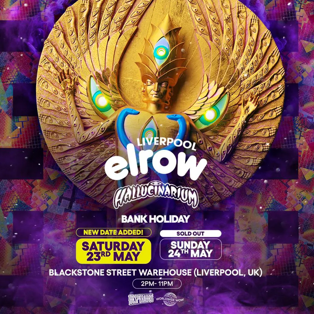 Elrow Liverpool - Saturday 23rd May at Blackstone Street Warehouse