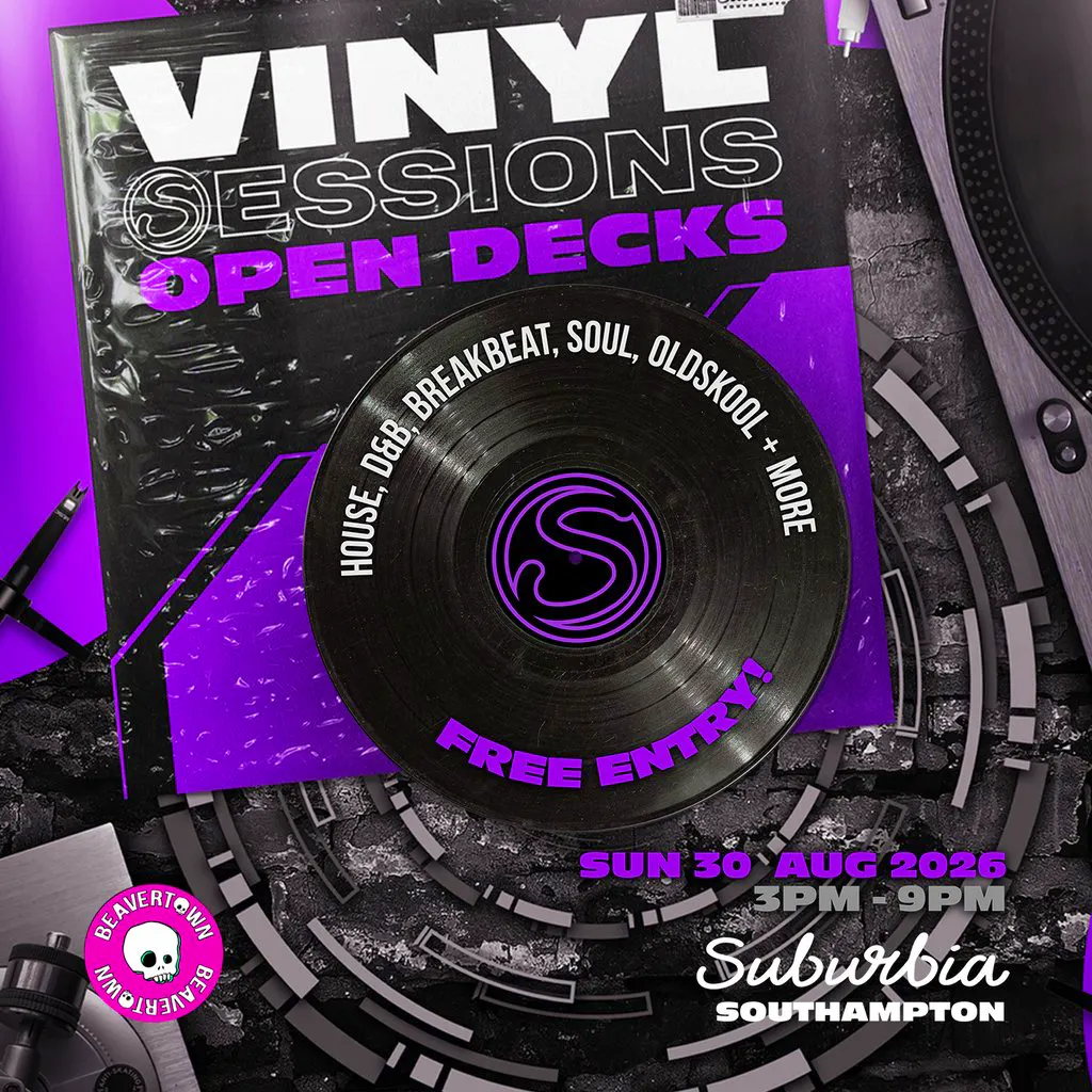 Vinyl Sessions (House & UKG Special) at Suburbia Southampton