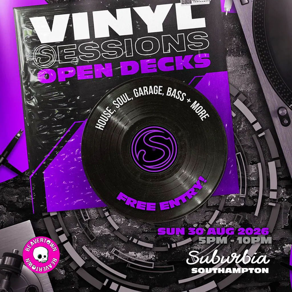 Vinyl Sessions (House & UKG Special) at Suburbia Southampton