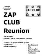 Zap Club Friends Reunion at The Garden Cafe St Annand8217s Well Garden