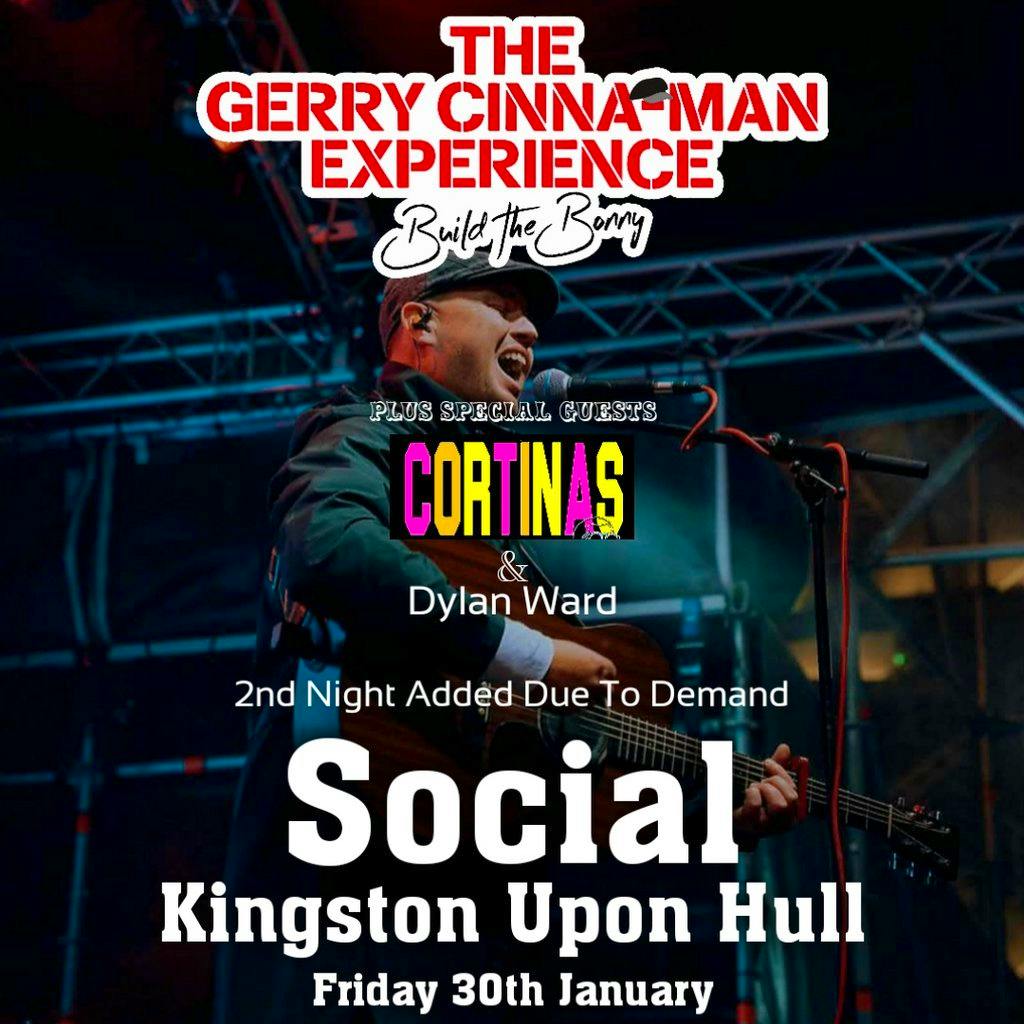 The Gerry Cinna-Man Experience at Humber Social