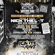 Machine Gun Events X Ignite The Rave at Balkan Nightclub And Sports Bar