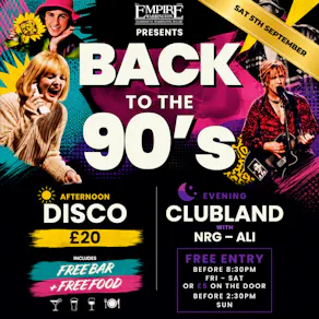 90's Bottomless brunch