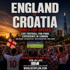 ENGLAND VS CROATIA: London's Biggest Watchalong Experience