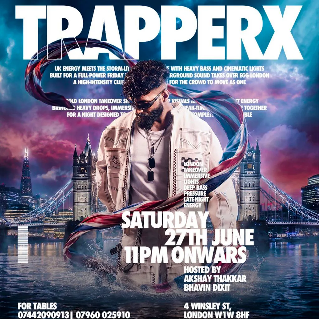 TRAPPERX: The London Takeover: BOLLY TECHNO NIGHT at Selene Club