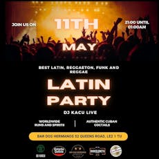 Best Latin Night in Leicester at Bar Dos Hermanos