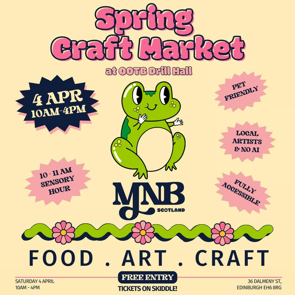 MNB Spring Craft Market at Out Of The Blue and Drill Hall Arts Cafe