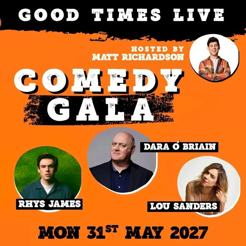 Good Times Live Presents 2027 Comedy Gala at Good Times At The Ridings