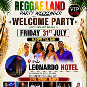 REGGAE LAND Welcome White Pastel Party