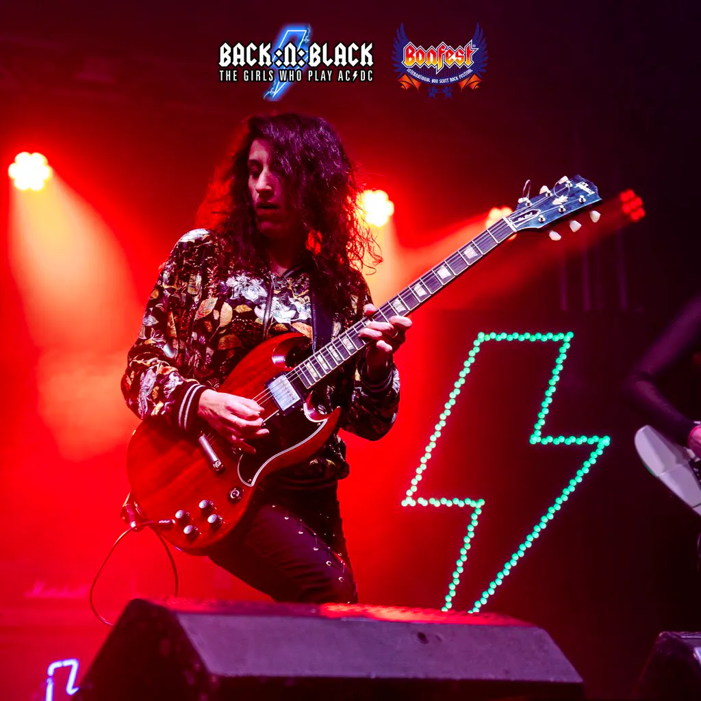 Back:N:Black - Girls who play AC/DC at The Assembly Room