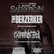 Damnation presents: A Night of Salvation at The Bread Shed