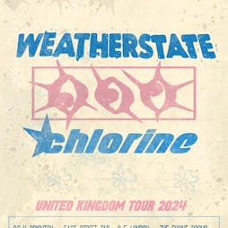 Weatherstate // Chlorine // Neversaid Tickets | The Engine Rooms London  | Fri 3rd May 2024 Lineup