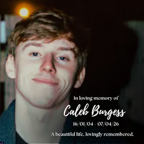 A Night to Remember In Loving Memory of Caleb Burgess
