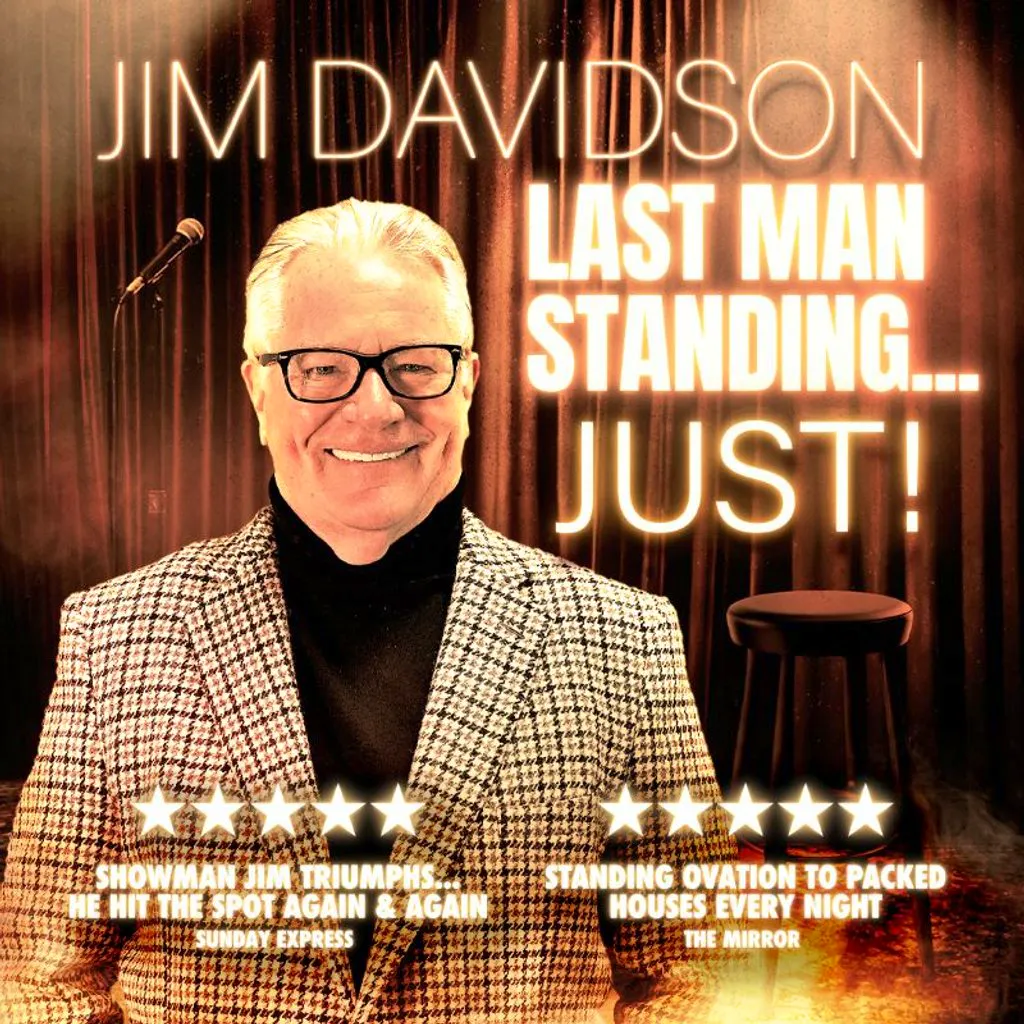 JIM DAVIDSON  Last Man Standing Just at Babbacombe Theatre
