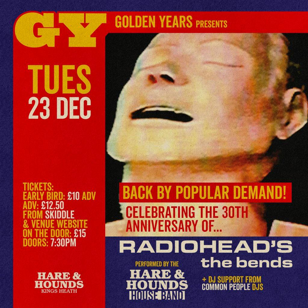 H&H House Band perform 'The Bends' by Radiohead at Hare And Hounds Kings Heath