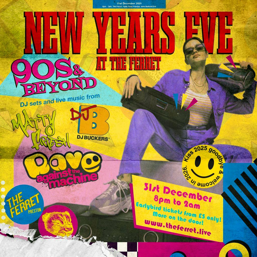 NEW YEAR'S EVE at The Ferret - 90s & Beyond! at The Ferret