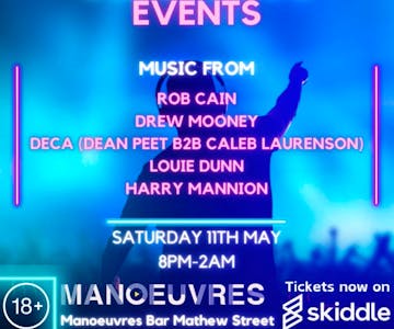 Sleepless Events: Saturday 11th May 2024