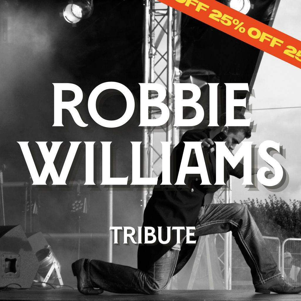 Robbie Williams Tribute - 25% off! at The Rhyddings Suite At The Royal Toby Hotel