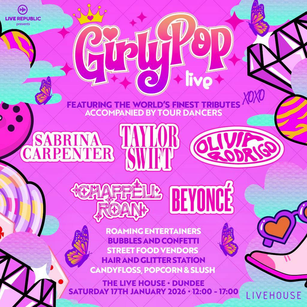 GirlyPop Live | LiveHouse, Dundee at Live House Dundee