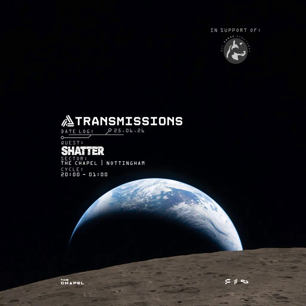 Interstellar Audio: Transmissions | SHATTER at The Chapel, The Angel Microbrewery