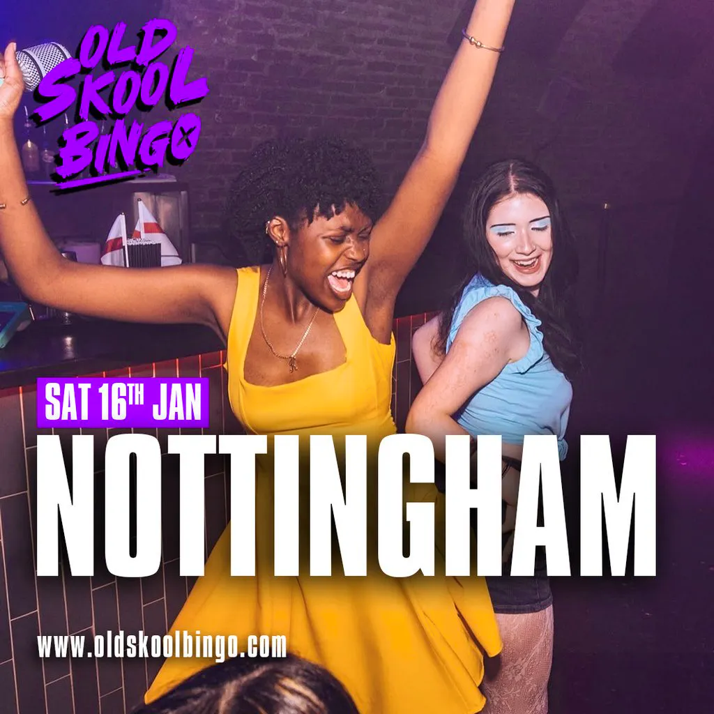 Old Skool Bingo Sat 16th January Nottingham at Ng One Nottingham