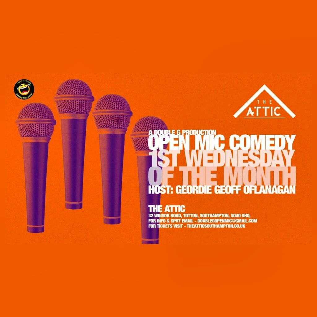 Open Mic Comedy Night at The Attic Southampton