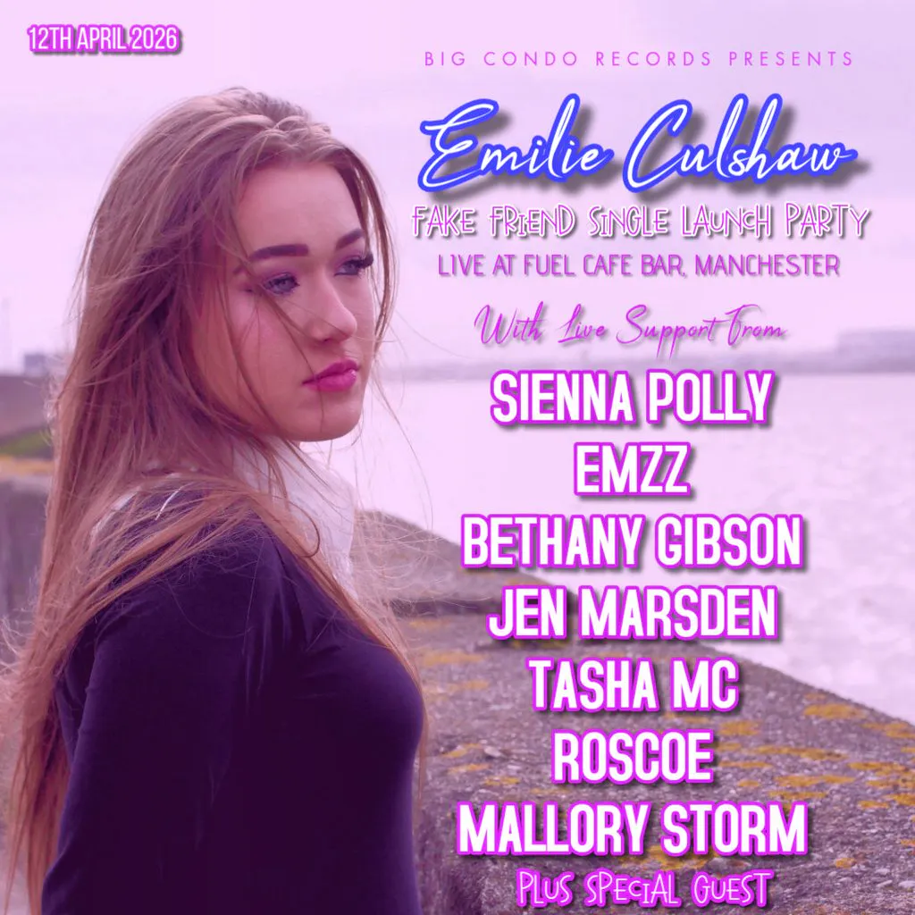 Big Condo Records Presents Emilie Culshaw Fake Friend Launch at Fuel Café Bar