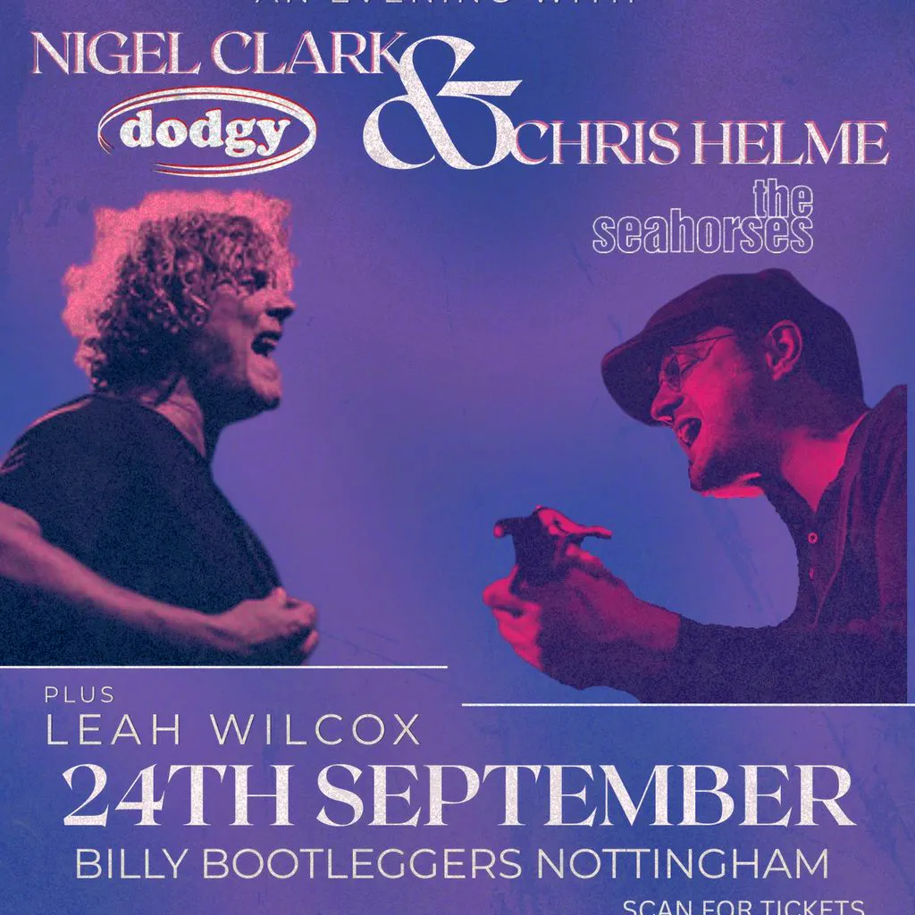 Nigel Clark (Dodgy) & Chris Helme (The Seahorses) + Leah Wilcox at Billy Bootleggers Bar