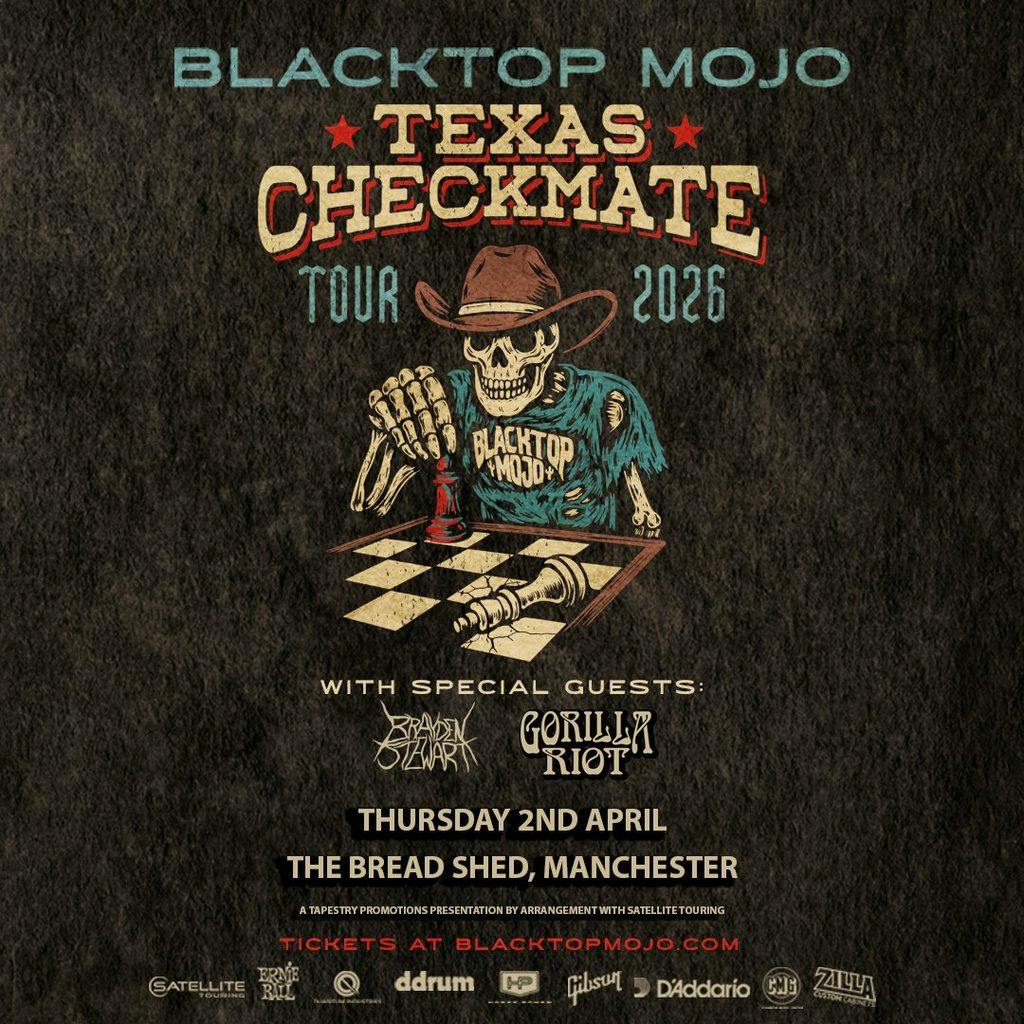 BLACKTOP MOJO- The Bread Shed, Manchester at The Bread Shed